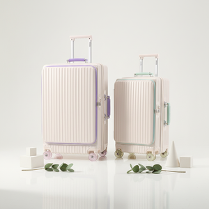 <span class=keywords><strong>Valise</strong></span> à roulettes extensible avec serrure TSA, 20 pouces pour bagage à main, 28 pouces pour voyage d'affaires, avec roues transparentes – Offre Spéciale - Product Image 1