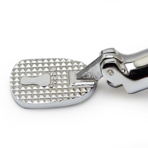 Moderne Enkelgat Messing Medische Kraan Voetbediende Touchless Bassin Kranen Met Pedaal Enkelvoudige Handgreep Kraan Ontwerp - Product Image 4