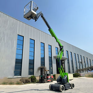 工厂热促销9.3m-20.5m 350千克容量电动铰接式吊臂升降机人升降机自行式高空作业吊臂升降机 - Product Image 6