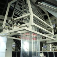 Machine d'extrusion de film ABC à 3 couches entièrement automatique, ligne de production d'extrusion de film plastique PE pour film d'emballage