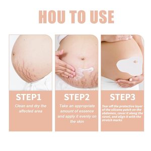 OEM シリコン製 しわ軽減 ファインラインパッド 再利用可能 洗える 透明 お腹用スキンパッチ 女性用 - Product Image 4