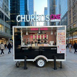 Food Caravan <b>Trailer</b> Mobile Kitchen Fast Food <b>Trailer</b> Street Food <b>Car</b> Catering Food Van Multifunction Food <b>Trailer</b> Outdoor Kiosk - Product Image 3