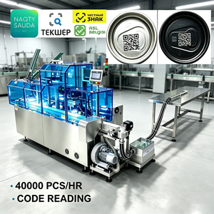 Machine de marquage laser à fibre automatique pour aluminium, avec codage DataMatrix GS1 pour la traçabilité Chestny Znak ASL BELGISI - Product Image 1