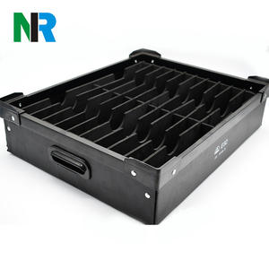 ОУР гофрированные пластиковые ручки коробки для упаковки на заказ режущие услуги в комплекте - Product Image 2