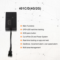 Mini équipement ESPION 4G vue de localisation E-BIKE suivi automatique des dispositifs de suivi en continu GPS 401A avec capteur de détection de choc