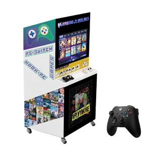Máquina de Juegos Arcade Comercial para Interiores, Económica, con Gabinete de Acero y Fibra de Vidrio, Funciona con Monedas, Sistema de Juego 4K para 2 Jugadores, Ahorra Mano de Obra en <span class=keywords><strong>Alquiler</strong></span> - Product Image 1