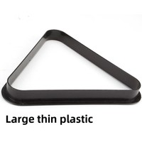 Support triangulaire professionnel pour billard à 8 boules, avec mécanisme à ressort à dégagement rapide et ajustement zéro interstice, accessoire de billard