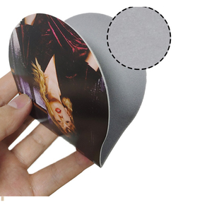 Tapis de protection pour disques vinyles en velours floqué personnalisé, antidérapant, antistatique, pour la manipulation des LP, avec surface douce - Product Image 5