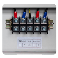 Variateur de fréquence monophasé 2 kVA, alimentation CA, contrôle vectoriel, plage double 0-150 V/0-300 V, limite de courant 3000 W pour les tests d'appareils électroménagers