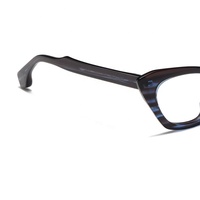 Lunettes de vue rétro à monture épaisse, nouveau modèle, faites à la main, élégantes, luxueuses, anti-lumière bleue, logo OEM, en acétate léger
