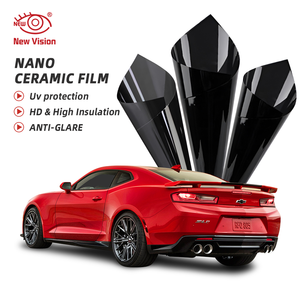<span class=keywords><strong>Film</strong></span> de voiture anti-UV et anti-rayures 1,8 mil <span class=keywords><strong>2</strong></span> plis auto-cicatrisant pour vitres en céramique nano teintée en PET série HR pour voitures - Product Image 1