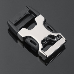 Hebilla de Liberación Lateral de 20 mm, Aleación Plateada, Accesorios Duraderos para Bolsos - Product Image 2