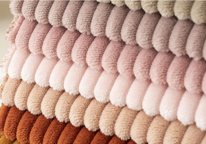 2.5 nhung nhung vải <span class=keywords><strong>75D</strong></span> sợi đếm thô Dải <span class=keywords><strong>Polyester</strong></span> sofa Warp dệt kim nhà dệt may Đồ chơi hành lý gối vải - Product Image 4