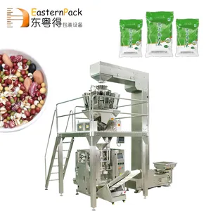 Automatische Verticale Popcorn Zout Verpakking Fles Verpakking Kleine Afdichting Maken Rijst Vibrator Verpakkingsmachine