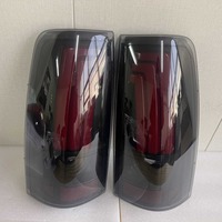 Feux arrière LED de haute qualité SIRU pour Chevrolet Silverado 1500 2500 2003-2005, avec coque noire et coque intérieure noire et rouge