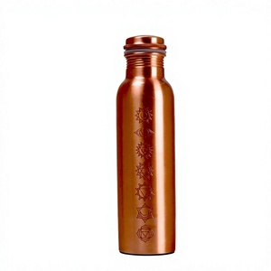 Bouteille d'eau isotherme en acier carbone antique, écologique, lavable au lave-vaisselle, de haute qualité, avec infuseur à thé et poignée, pour boissons chaudes/froides - Product Image 4