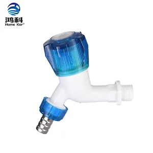china Manufacturers PVC Plastic Water Taps 1/2 Inch PP Bathroom Taps Basin Mixer Taps