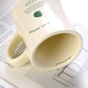Madou blanc Vintage rétro <span class=keywords><strong>Diner</strong></span> Style classique crème tasse à café personnalisé créatif en céramique café épais <span class=keywords><strong>Diner</strong></span> tasse en céramique tasses - Product Image 3