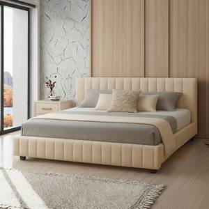 Lit Tatami de Luxe Italien King Size Réglable, Mobilier Moderne Idéal pour Appartement, Chambre Parentale avec Deux Tables de Chevet - Product Image 4