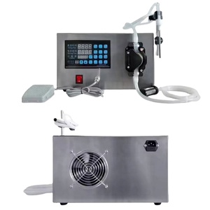Peristaltic <b>Pump</b> Drive Desktop Small Liquid Bottle Filling Machine Filler GFK-680 Filling Machine Automatic Pedal Control - Product Image 2