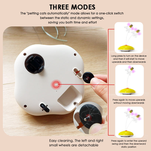 <span class=keywords><strong>Jouet</strong></span> pour chat en forme d'insecte simulé rechargeable par USB intelligent en gros pour soulager l'ennui des animaux de compagnie Fournitures pour animaux de compagnie - Product Image 6