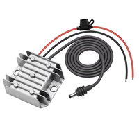 Convertisseurs DC/DC Starlink Mini 12V-24V, câble adaptateur, alimentation 30V 3.5A, conversion de tension, bornes de fusibles pour camion, camping-car, marine