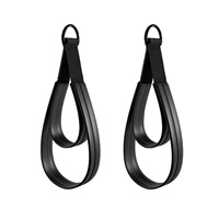 Sangle de cheville à anneau double pour lit de yoga, avec poignée de traction et dragonne, modèle YF0007