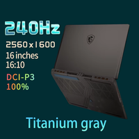 Ordinateurs portables haute performance MSI Vector 16 HX AI Brand New16GB 1TB Rtx 5070TI Ordinateur de jeu 16 ''2K Display 2025 Ordinateur portable pour étudiants