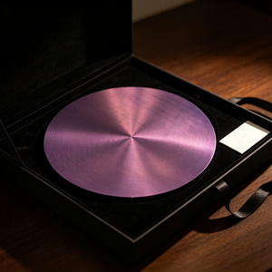 Disque en titane de haute qualité, plaque ronde en titane pur, disque métallique pour collection, affichage artistique et gravure personnalisée - Product Image 3