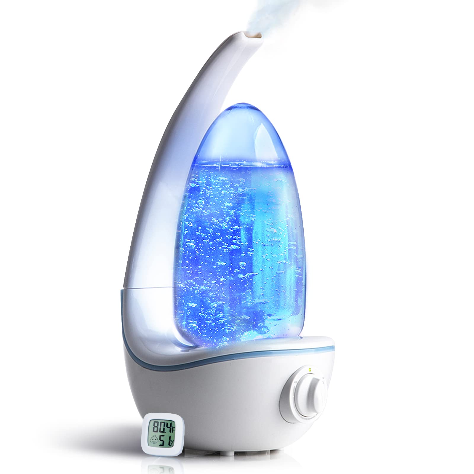 GEMEO 2026 Flower Moon 2000ML Electric Quiet Moist Humidifier Aromatherapy Fogger For Car And Outdoor Use 1 Year Warranty