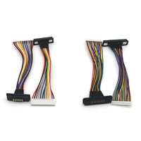 Connecteur magnétique DC Pogo Pin 12 broches 20 broches 2A, mâle-femelle, avec câble, prise d'alimentation DC à ressort avec bornes