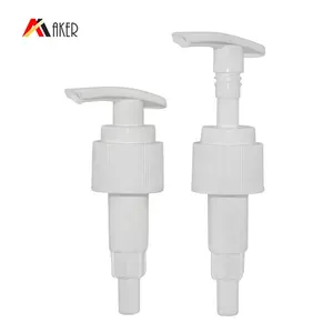 Hot selling China suppliers white color PP plastic lotion pump 24/410 with left right lock