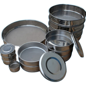 304 Stainless Steel Mesh Size Test Sieve for Construction <b>Aggregate</b> Cement Grade Analysis - Product Image 3