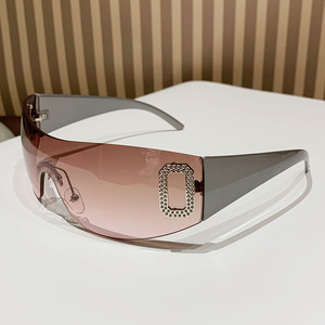 Lunettes de soleil SPOEN Shield à monture intégrale UV400 pour femmes, protection solaire tendance - Product Image 3
