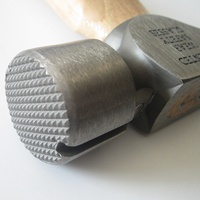 Marteau de cadre léger en titane de 14 oz, poignée de Hickory incurvée