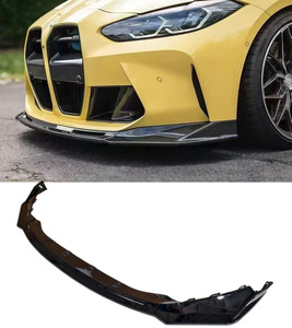 Juego de 3 Piezas de Alerón Delantero ABS en Negro Brillante Estilo Popular G80 G82 para BMW G80 G82 G83 <span class=keywords><strong>M3</strong></span> M4 2019 2020 2021 2022 - Product Image 3