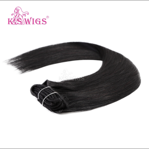 Extensions de cheveux humains Remy vierges à clipser, multi-longueurs, sans couture, pour femmes, extensions de cheveux humains naturels, usage professionnel en salon. - Product Image 6