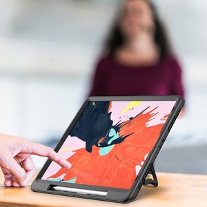 Ốp Lưng Thông Minh Chống Sốc Tùy Chỉnh Cho <span class=keywords><strong>Ipad</strong></span> Pro 12.9 Inch Vỏ Có Dây Đeo-Giá Để Bút Chì 2018/2020/2021 Miesherk - Product Image 4