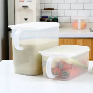 定制冰箱收纳器食品糖果零食盒蔬菜保鲜塑料收纳器带手柄