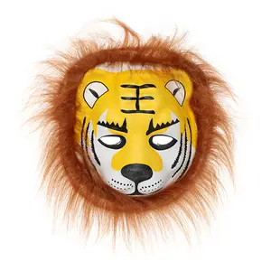 Cheap EVA Foam Kids lion Mask for Halloween christmas Decoration custom style kids party animal Funny Mask