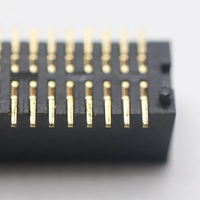 Échantillon gratuit carte à carte 0.8mm Double rangée hauteur 3.0mm-6.5mm 8Pin 10Pin 20Pin 30Pin 40Pin 60Pin SMT Smd connecteur de fil rapide
