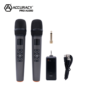 Récepteur audio professionnel Accuracy Pro Audio GHF-236 à double canal, microphone <span class=keywords><strong>sans</strong></span> <span class=keywords><strong>fil</strong></span> portable professionnel - Product Image 1