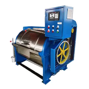 semi-auto horizontal type stainless steel 50kg 100kg 200kg 300kg 400kg washing machine price