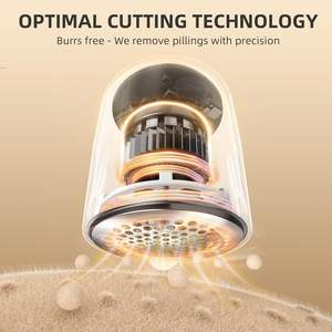 2025 यूएसबी रिचार्जेबल इलेक्ट्रिक फैब्रिक शेवर पोर्टेबल डिजिटल डिस्प्ले लिंट रिमूवर स्टेनलेस स्टील - Product Image 5