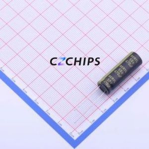 Condensador Electrolítico de Aluminio de Orificio Pasante RG050M471LO10*30TA-1A1E, Orificio Pasante, D10xL30mm 470uF 20% 50V 5mm - Product Image 1