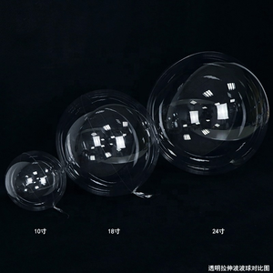 Globo de burbujas de plástico transparente para decoración de fiesta, globo elástico redondo de 10 18 24 36 pulgadas - Product Image 6