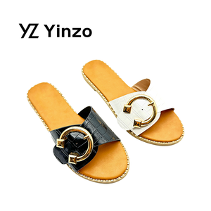 Sandalias Planas de Playa para Mujer, Tendencia 2026, Venta al Por Mayor, Punta Abierta, Antideslizantes, Casuales - Product Image 2