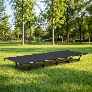 Modern <b>Mobile</b> Ultralight Steel Foldable <b>Cot</b> Compact Camping Bed for Bedroom Office Outdoors & Home Use - Product Image 3