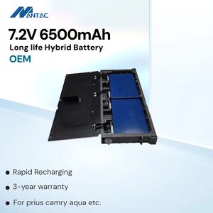 Batterie hybride de remplacement OEM Mantac neuve 7,2 V 6500 mAh 70C CE pour <span class=keywords><strong>Prius</strong></span> C, puissance stable, garantie 3 ans, cellule automobile 7,2 V - Product Image 3