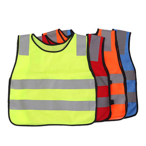 Highlighting Elastic Waistband Kid Safety Vest Reflective Vest <strong>for</strong> Kids - Product Image 6